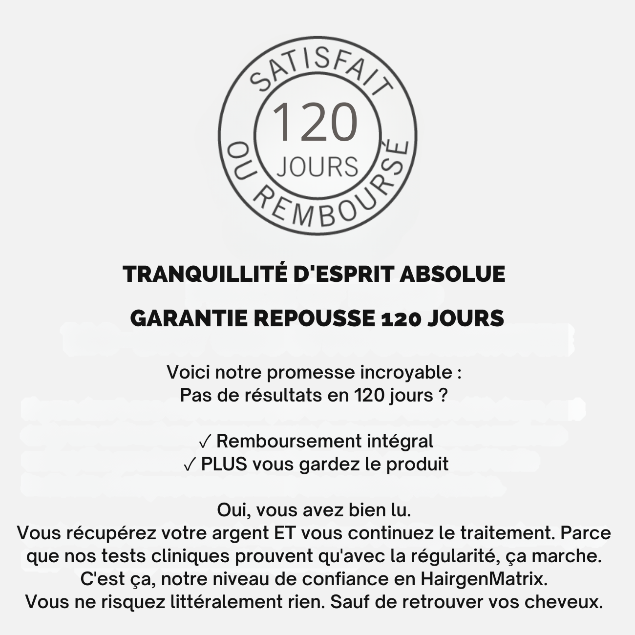 Hairgen Matrix™ Système de Repousse Capillaire