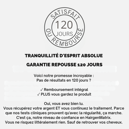 Hairgen Matrix™ Système de Repousse Capillaire